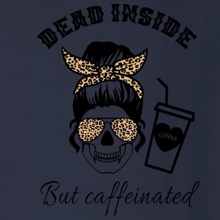 Dead Inside But Caffeinated Toddler Long Sleeve Shirt