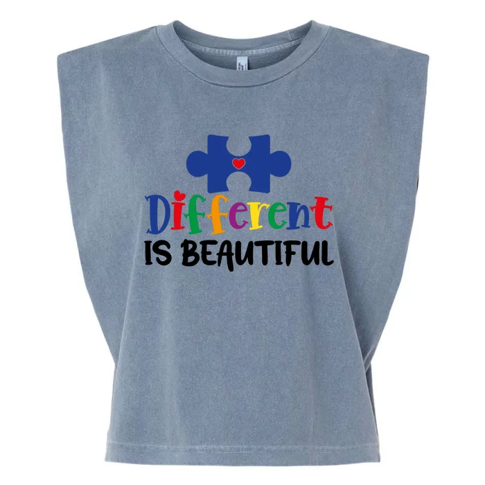 Different Is Beautiful Garment-Dyed Women's Muscle Tee