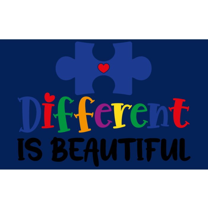 Different Is Beautiful Bumper Sticker