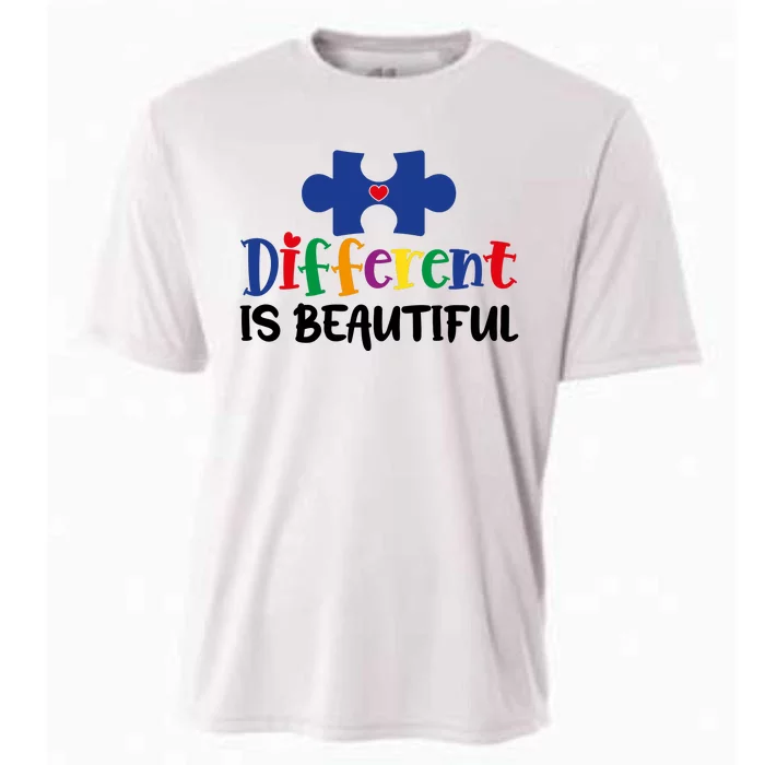 Different Is Beautiful Cooling Performance Crew T-Shirt