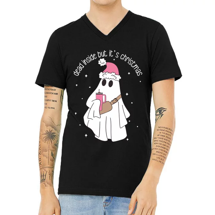 Dead Inside But ItS Christmas V-Neck T-Shirt