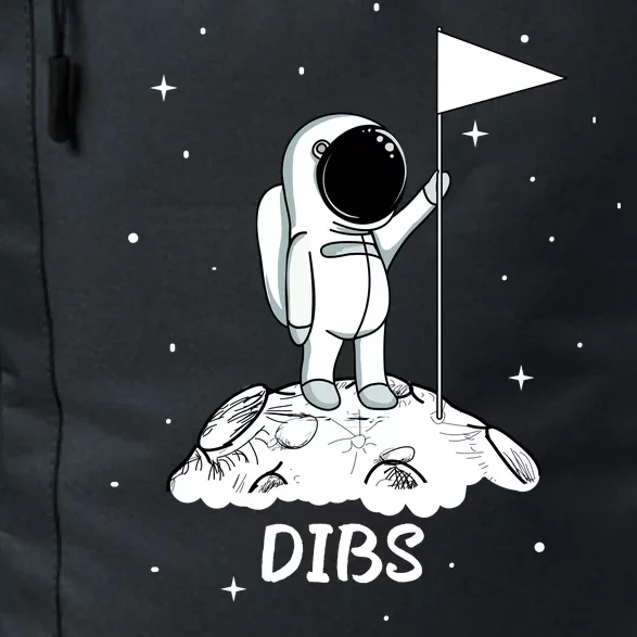 Dibs Flag On Moon Astronaut Daily Commute Backpack