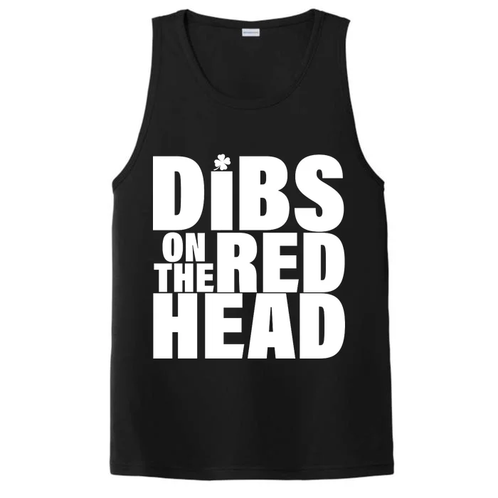 Dibs On The Redhead Performance Tank