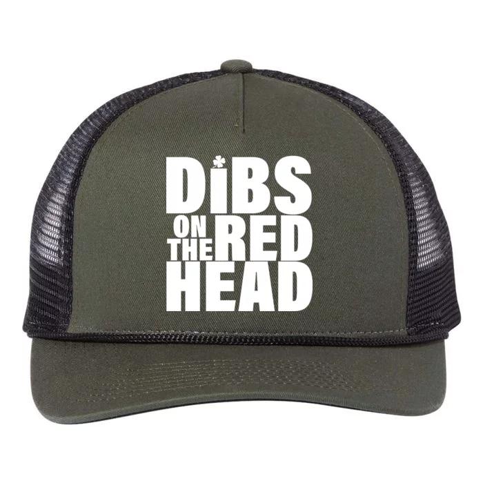 Dibs On The Redhead Retro Rope Trucker Hat Cap