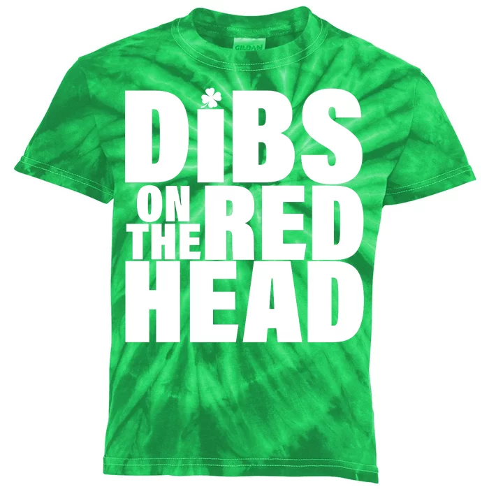 Dibs On The Redhead Kids Tie-Dye T-Shirt