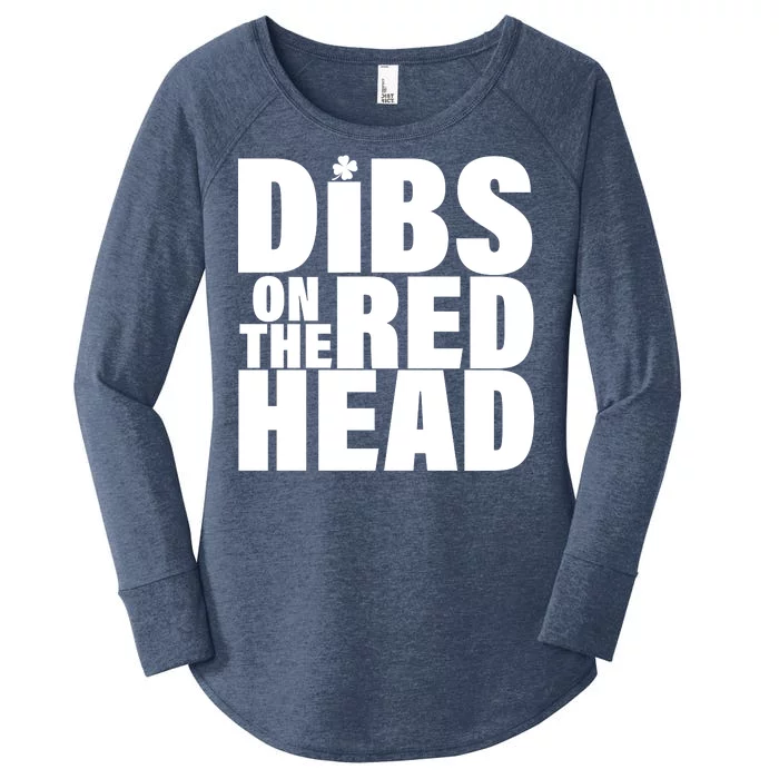 Dibs On The Redhead Women's Perfect Tri Tunic Long Sleeve Shirt