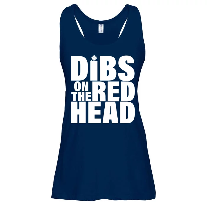 Dibs On The Redhead Ladies Essential Flowy Tank