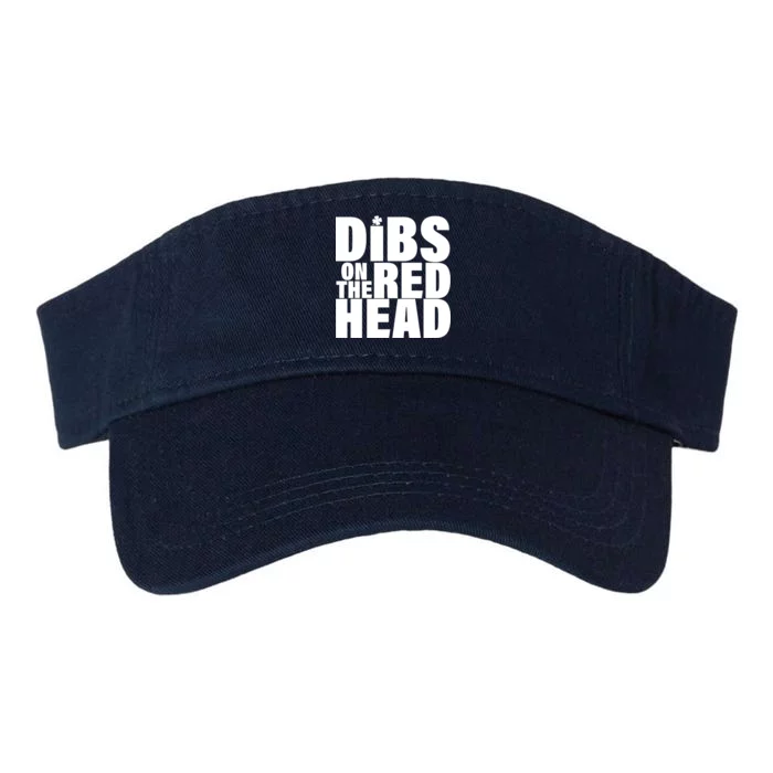 Dibs On The Redhead Valucap Bio-Washed Visor