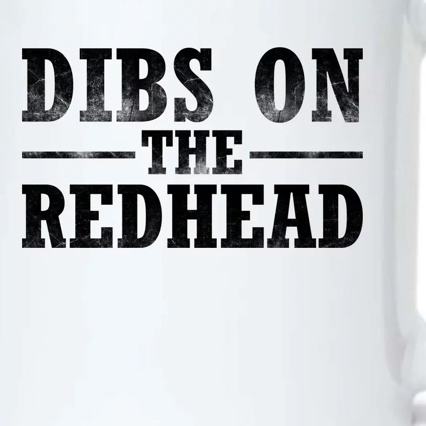 Dibs On The Redhead St. Patrick's Day Black Color Changing Mug