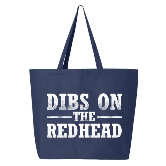 Dibs On The Redhead St. Patrick's Day 25L Jumbo Tote