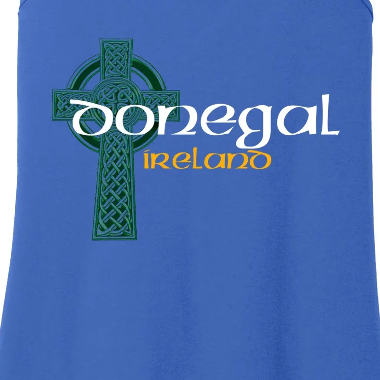 Donegal Ireland County Celtic Gaelic Football And Hurling Gift Ladies Essential Tank