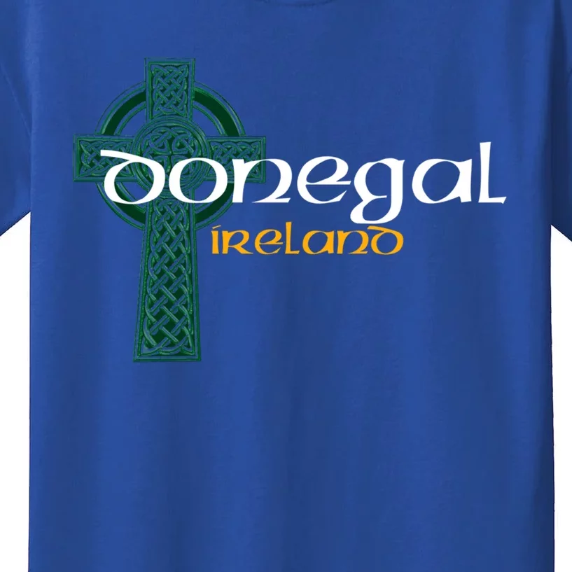 Donegal Ireland County Celtic Gaelic Football And Hurling Cool Gift Kids T-Shirt