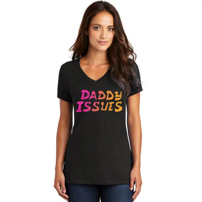 Daddy Issues Clone High Season Women's V-Neck T-Shirt