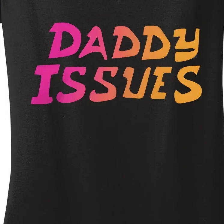 Daddy Issues Clone High Season Women's V-Neck T-Shirt