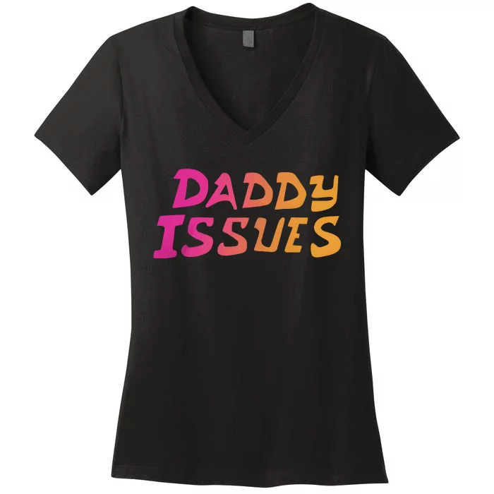 Daddy Issues Clone High Season Women's V-Neck T-Shirt