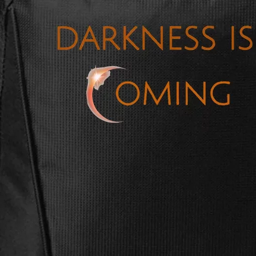 Darkness Is Coming 040824 City Backpack