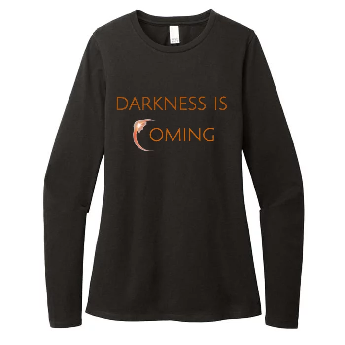 Darkness Is Coming 040824 Womens CVC Long Sleeve Shirt