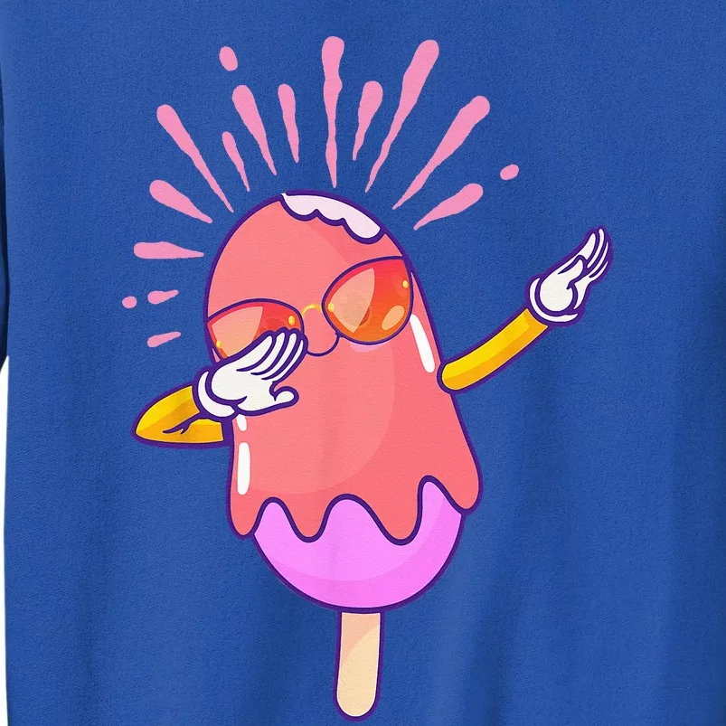 Dabbing Ice Cream Cute Ice Cream Dabbing Popsicle Sweatshirt