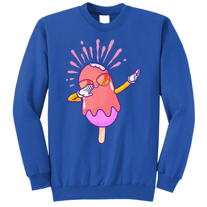 Dabbing Ice Cream Cute Ice Cream Dabbing Popsicle Sweatshirt