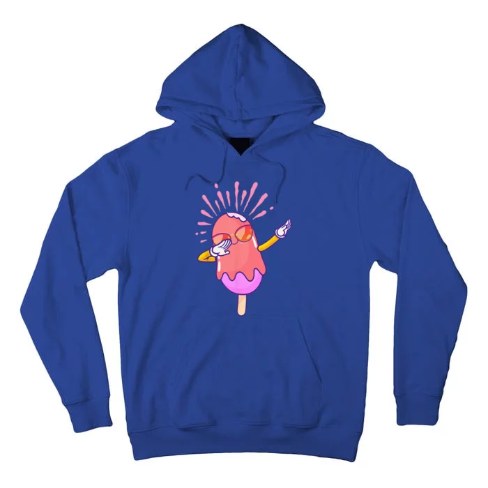 Dabbing Ice Cream Cute Ice Cream Dabbing Popsicle Tall Hoodie