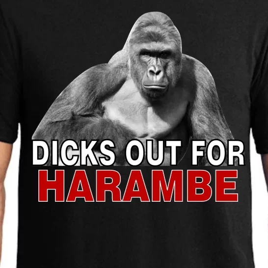 Dicks Out For Harambe Pajama Set