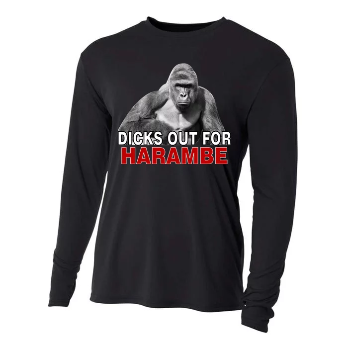 Dicks Out For Harambe Cooling Performance Long Sleeve Crew