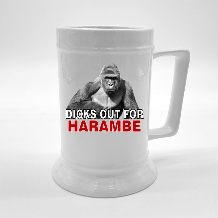 Dicks Out For Harambe Front & Back Beer Stein