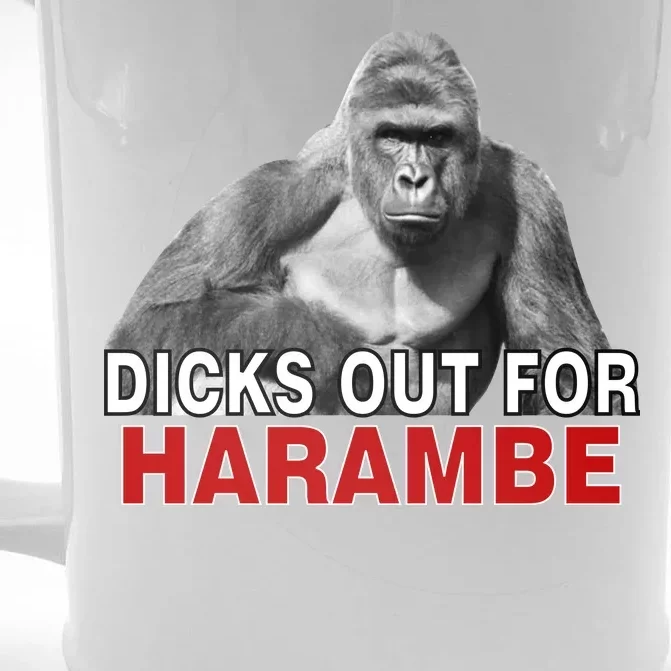 Dicks Out For Harambe Front & Back Beer Stein