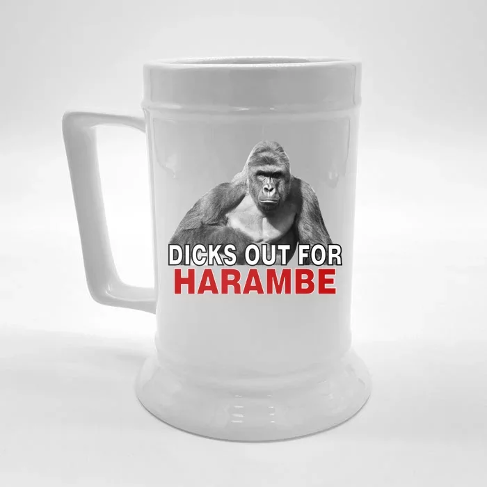 Dicks Out For Harambe Front & Back Beer Stein