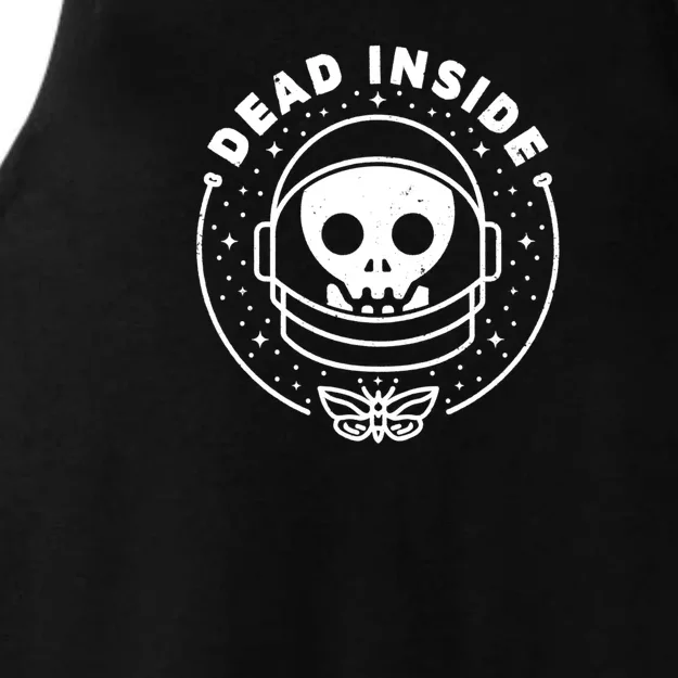 Dead Inside Ladies Tri-Blend Wicking Tank