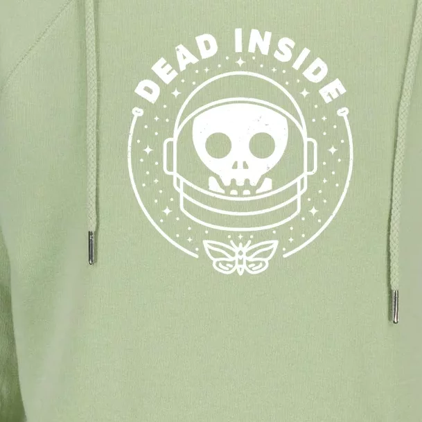 Dead Inside Womens Funnel Neck Pullover Hood