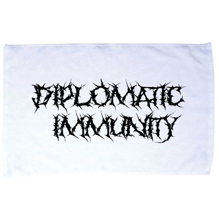 Diplomatic Immunity Microfiber Hand Towel