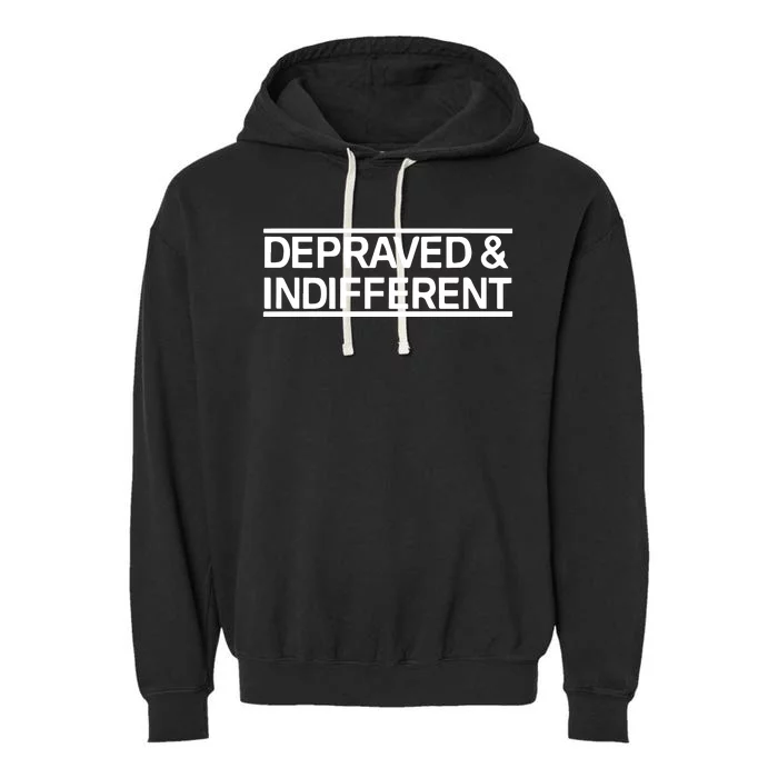 Depraved & Indifferent Garment-Dyed Fleece Hoodie