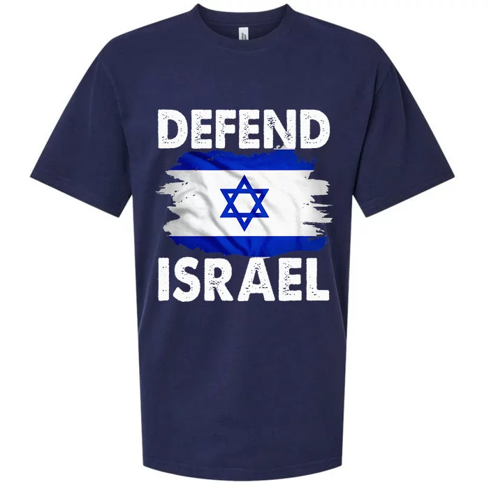 Defend Israel Sueded Cloud Jersey T-Shirt