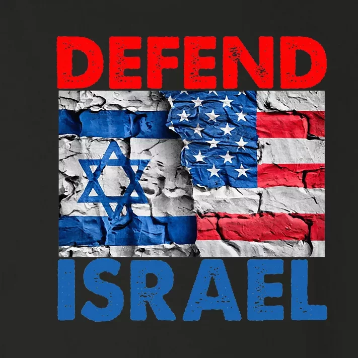 Defend Israel Toddler Long Sleeve Shirt