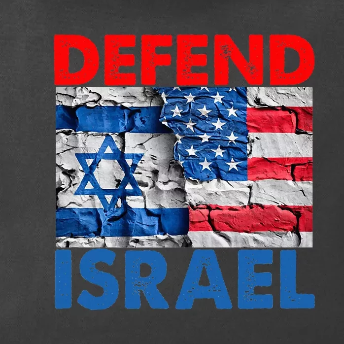 Defend Israel Zip Tote Bag