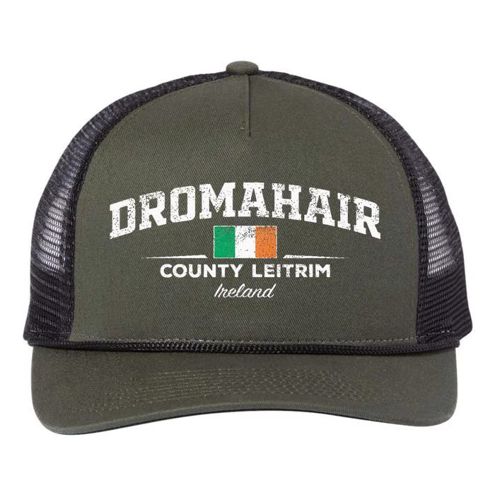 Dromahair Ireland Retro Rope Trucker Hat Cap