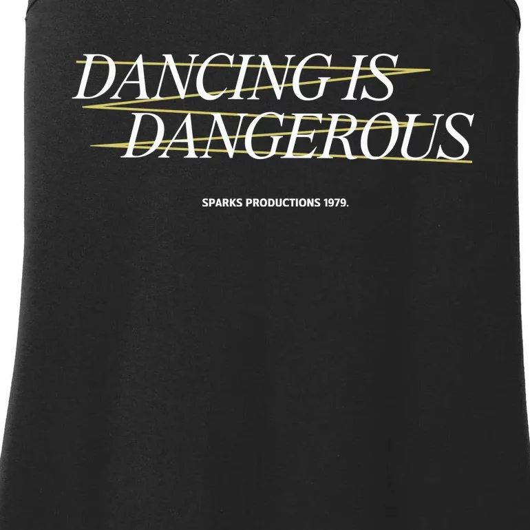 Dancing Is Dangerous Sparks Productions 1979 Ladies Essential Tank