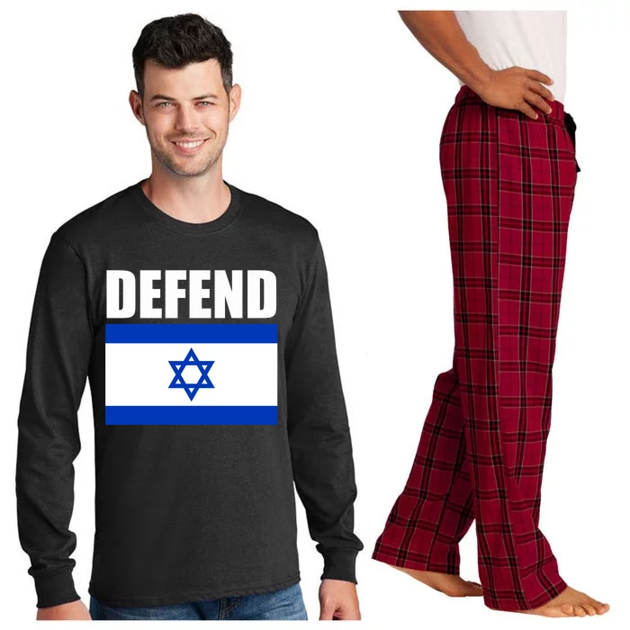 Defend Israel Long Sleeve Pajama Set