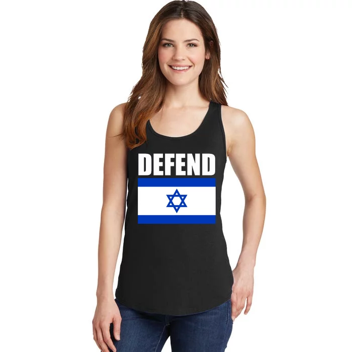 Defend Israel Ladies Essential Tank