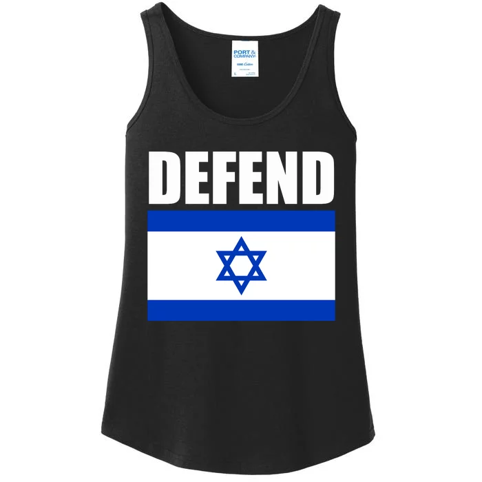 Defend Israel Ladies Essential Tank