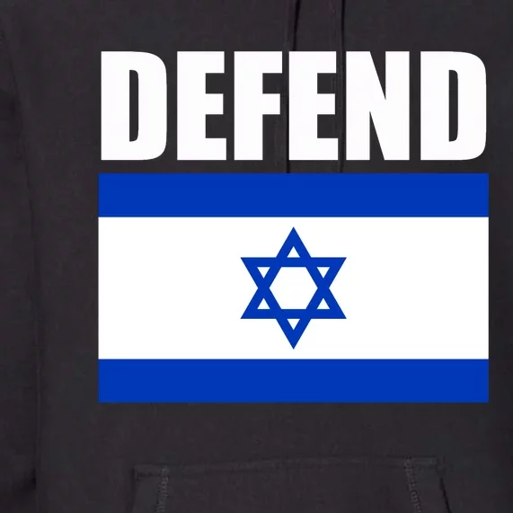 Defend Israel Premium Hoodie