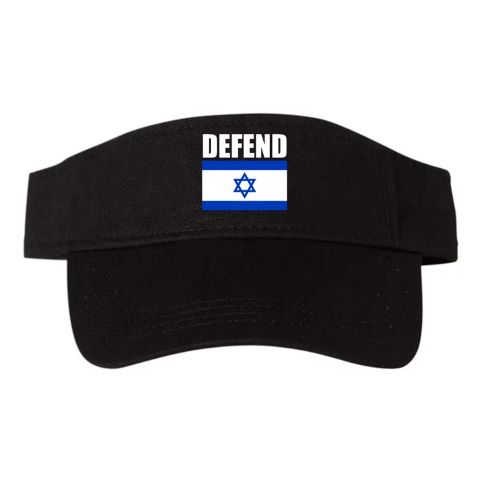 Defend Israel Valucap Bio-Washed Visor