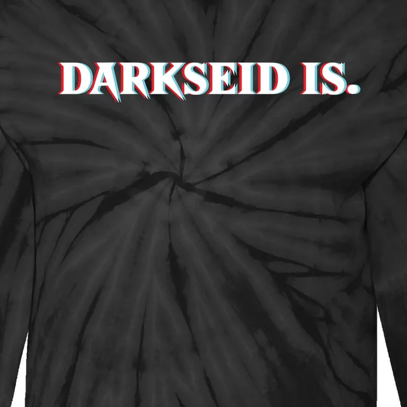 Darkseid Is Tie-Dye Long Sleeve Shirt