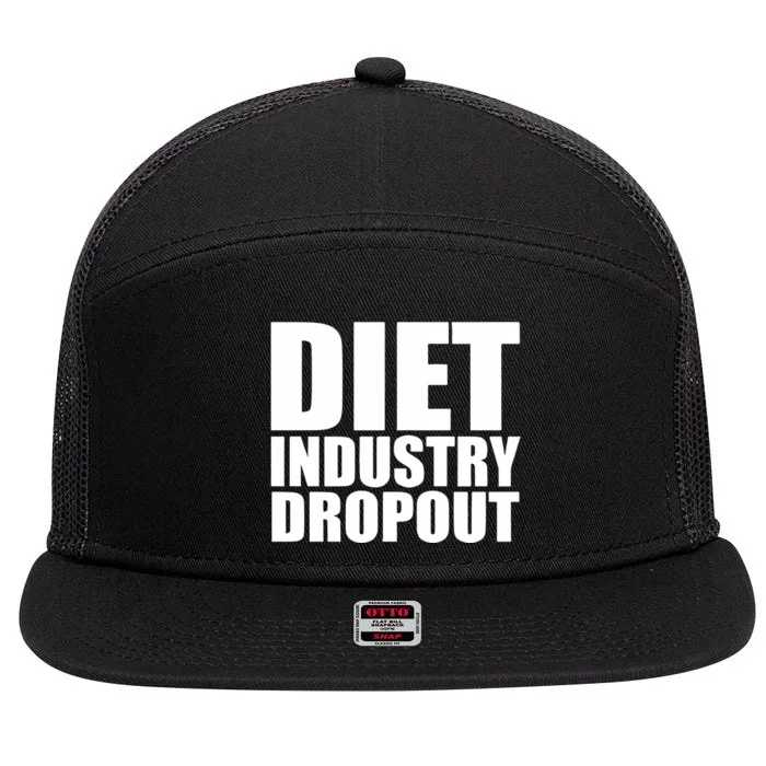 Diet Industry Dropout 7 Panel Mesh Trucker Snapback Hat