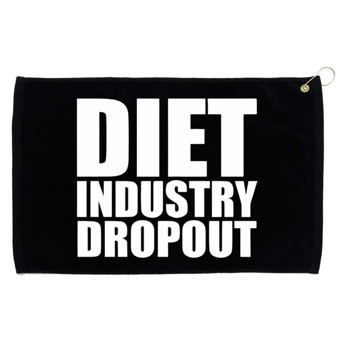 Diet Industry Dropout Grommeted Golf Towel