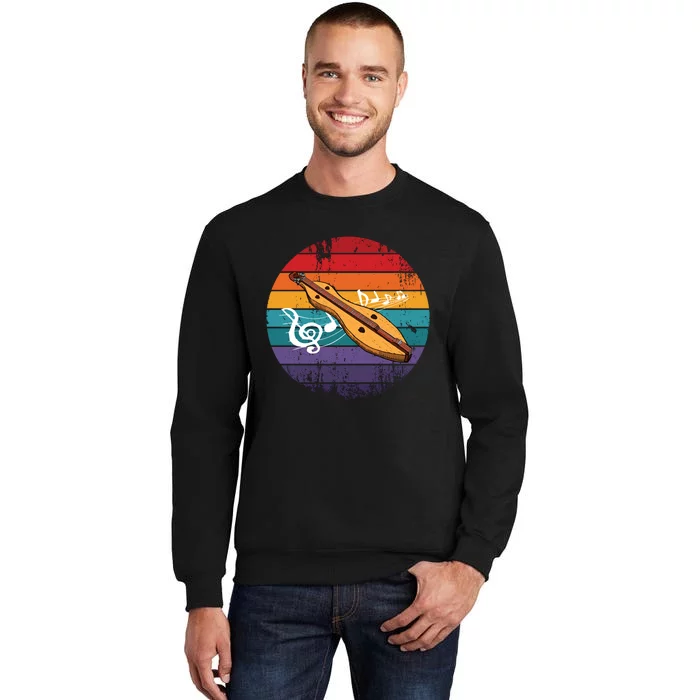 Dulcimer Instrument Tall Sweatshirt