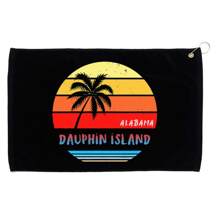 Dauphin Island Dauphin Island Alabama Grommeted Golf Towel