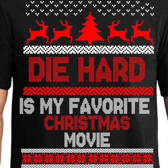 Die Hard Is My Favorite Movie Ugly Christmas Pajama Set