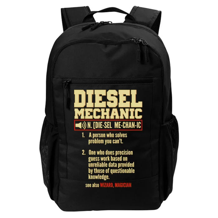 Diesel Mechanic Daily Commute Backpack